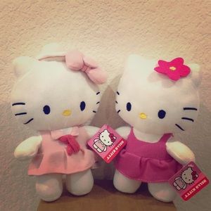 💯RARE HELLO KITTY💯COLLECTION BY SANRIO PLUSH LOT